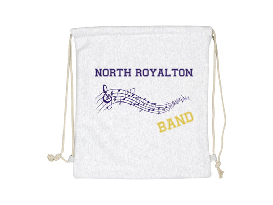 North Royalton Band Sweatshirt Drawstring Bag