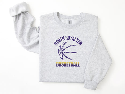 North Royalton Basketball Crewneck