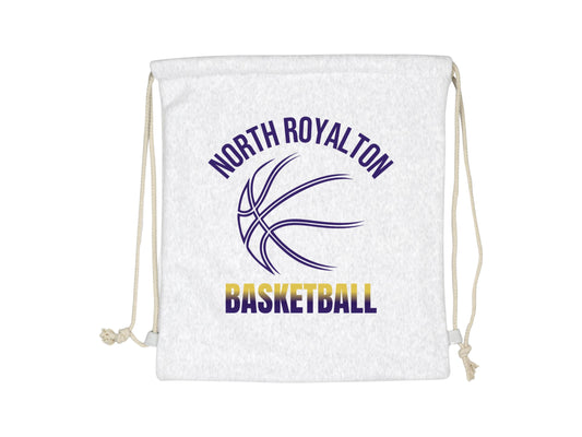 North Royalton Basketball Sweatshirt Drawstring Bag