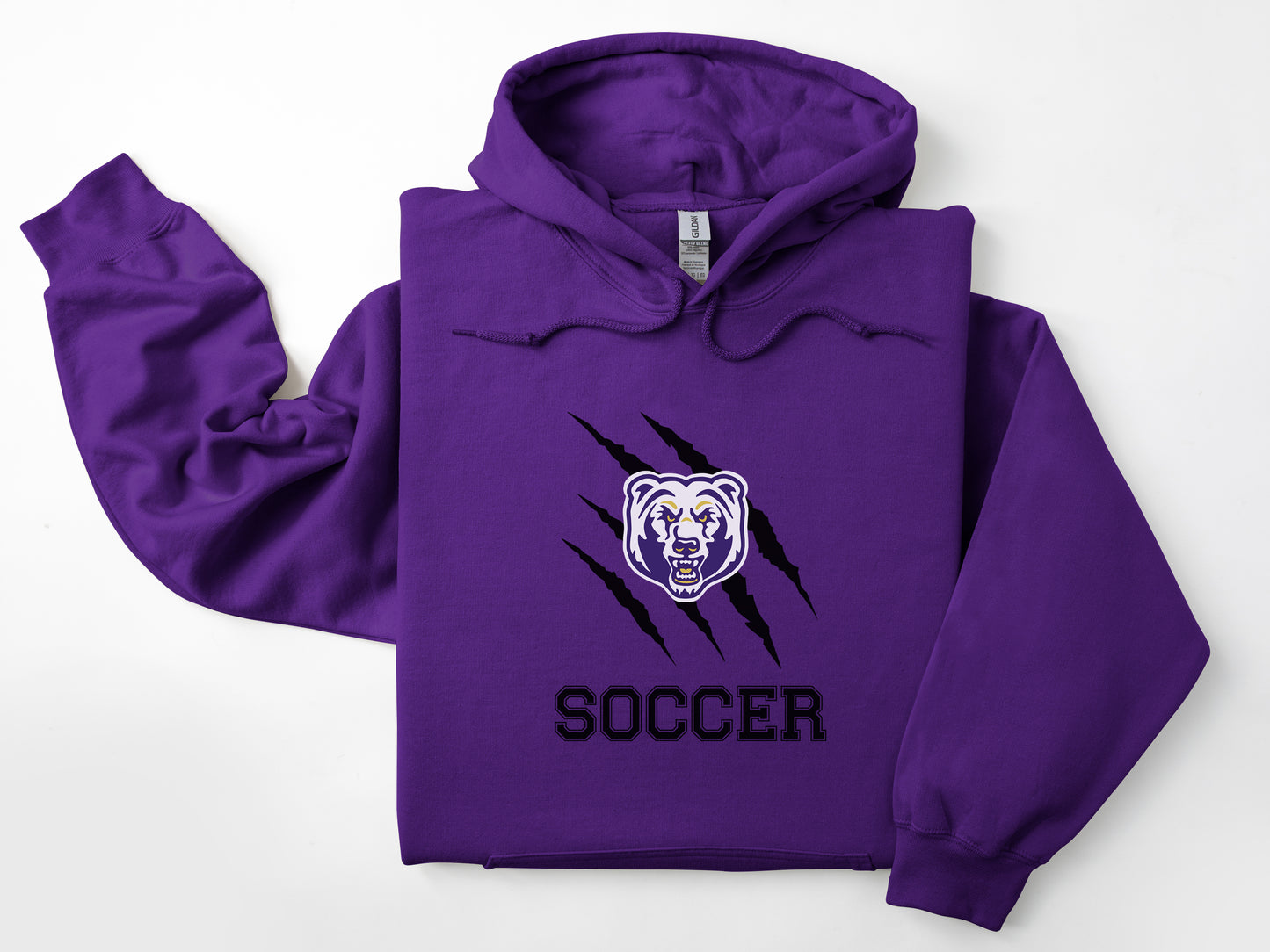 North Royalton Bear Scratch W/ Bear Head Hoodie