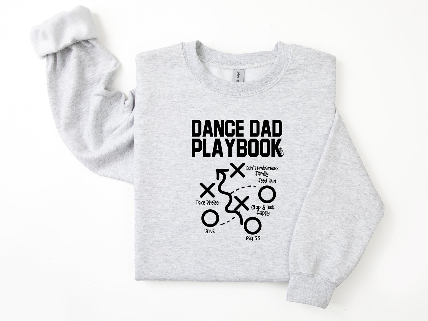 NRDA Dance Dad Playbook Crewneck