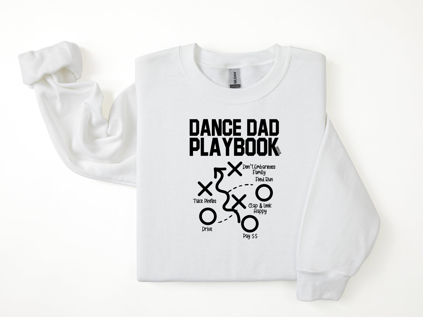 NRDA Dance Dad Playbook Crewneck