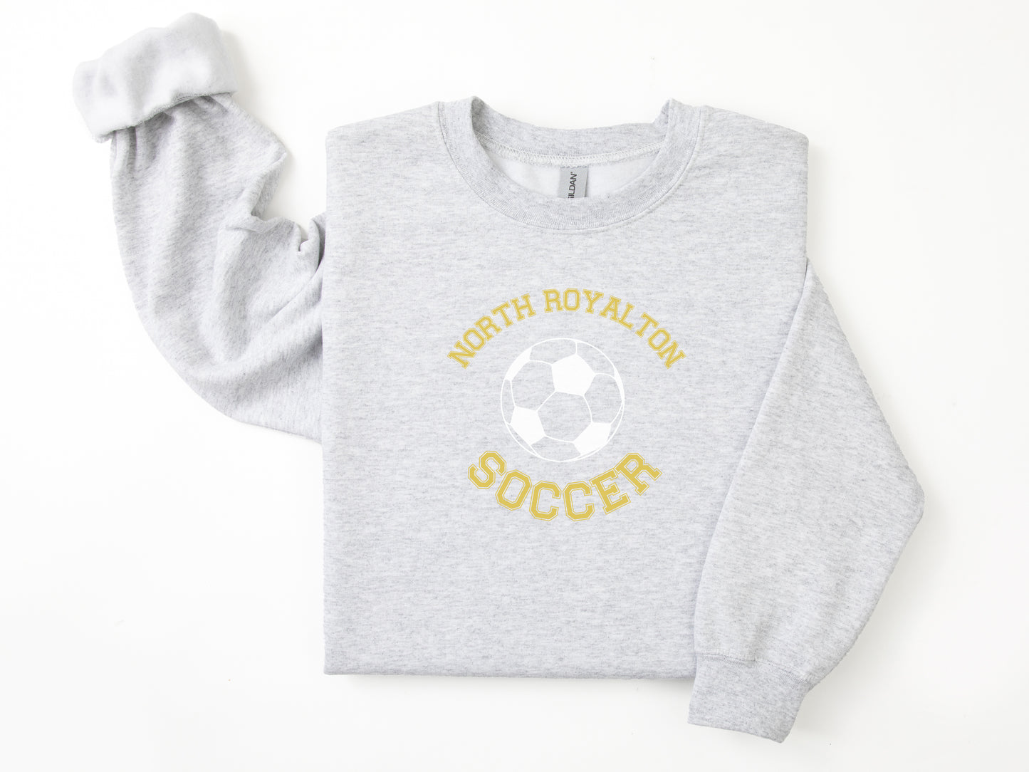 North Royalton Gold NR Soccer Crewneck