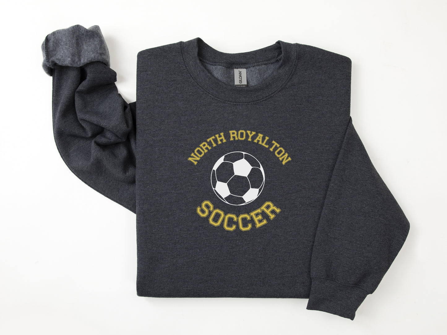 North Royalton Gold NR Soccer Crewneck