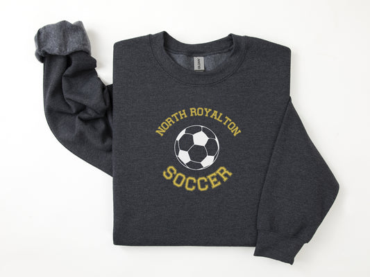 North Royalton Gold NR Soccer Crewneck