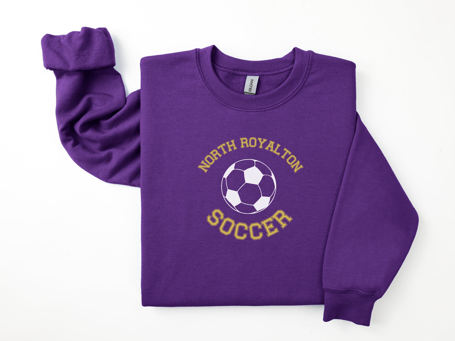 North Royalton Gold NR Soccer Crewneck