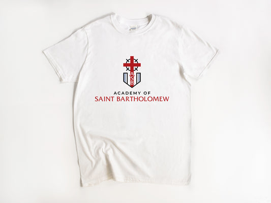 Academy of St. Bartholomew Cross Logo T-Shirt