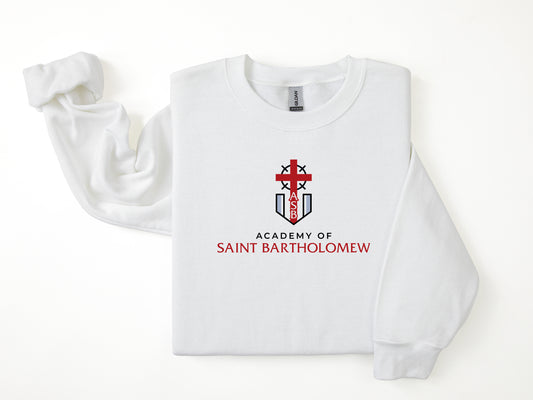 Academy of St. Bartholomew Cross Logo Crewneck