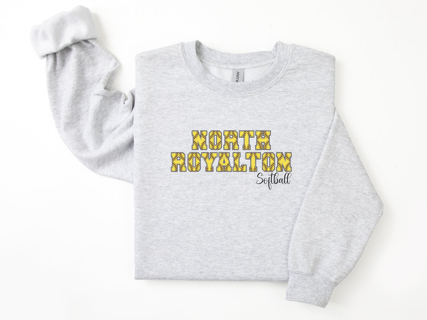 North Royalton Varsity Letter Softball Crewneck