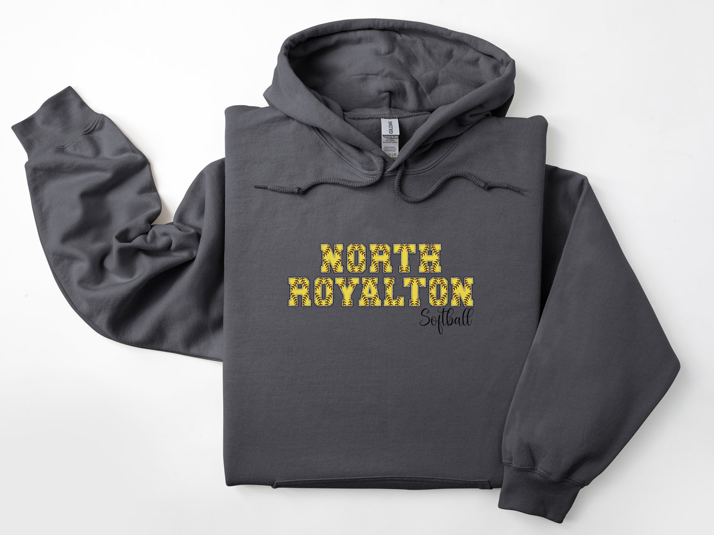 North Royalton Varsity Letter Softball Hoodie