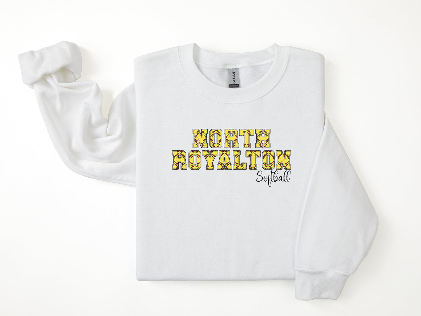 North Royalton Varsity Letter Softball Crewneck