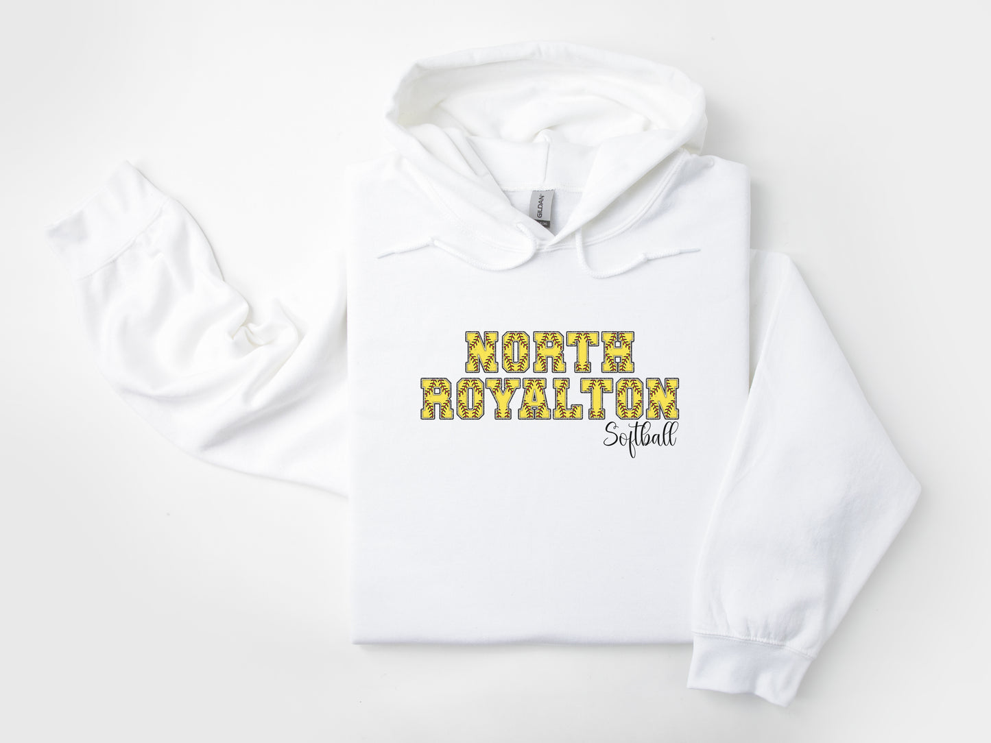 North Royalton Varsity Letter Softball Hoodie