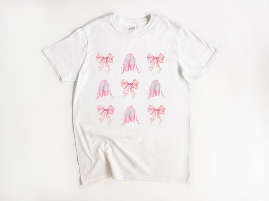 NRDA Bow & Ballerina Slippers T-Shirt