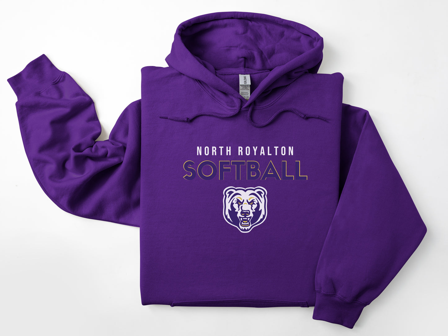 North Royalton Softball W/ Bear Hoodie