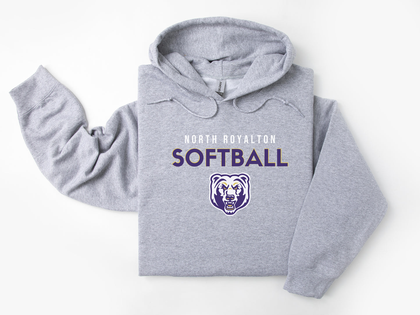 North Royalton Softball W/ Bear Hoodie