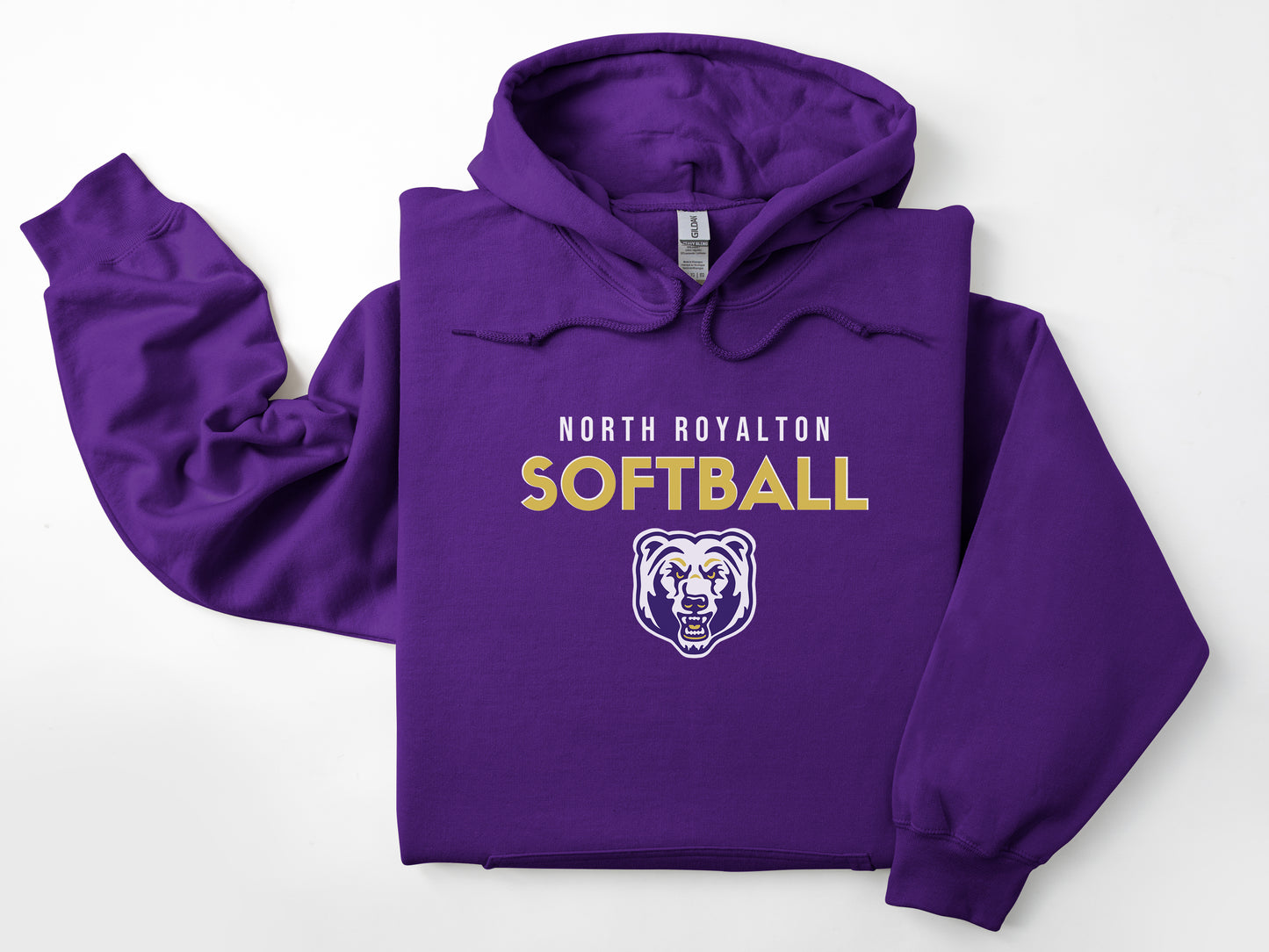 North Royalton Softball W/ Bear Hoodie