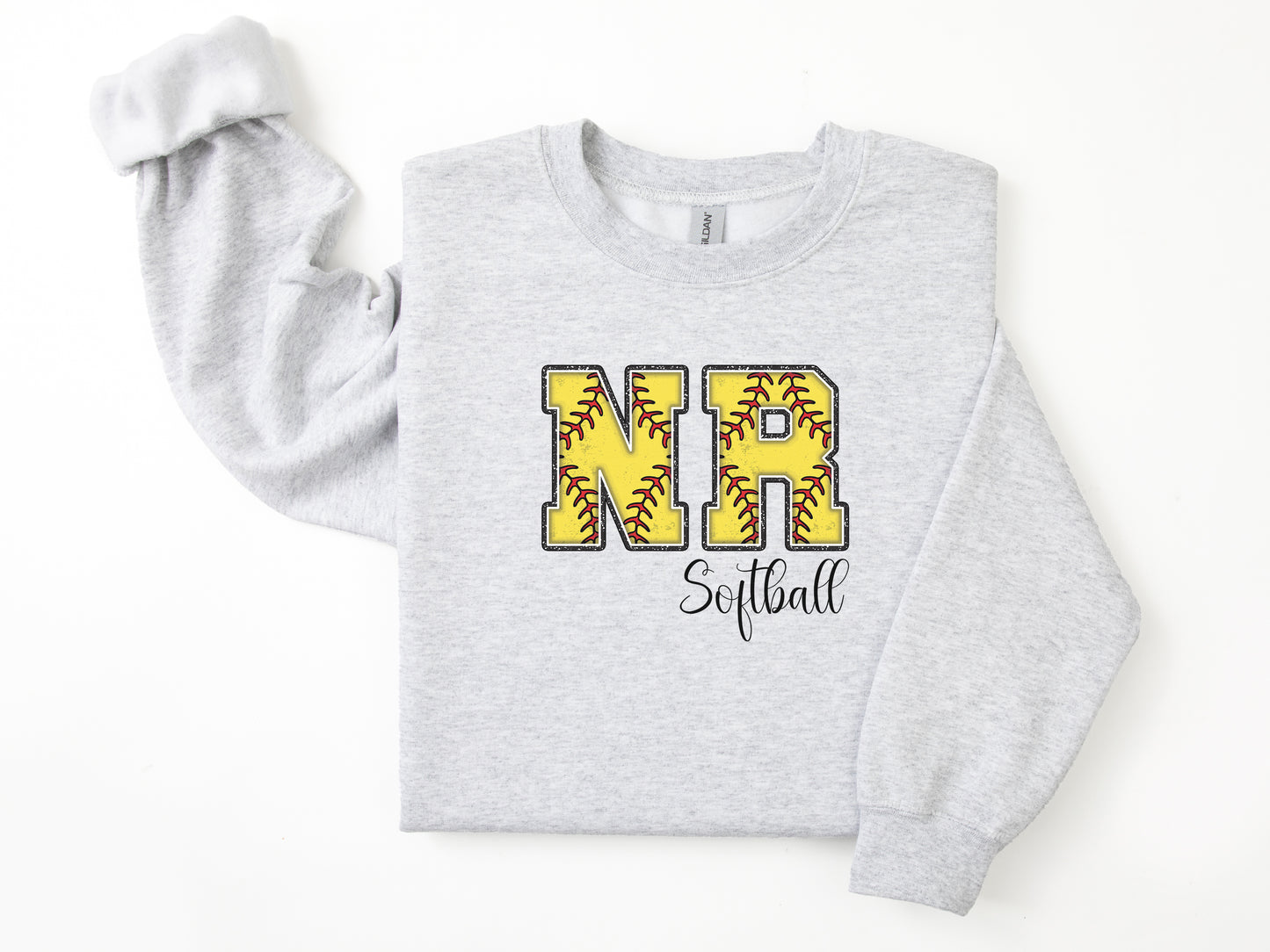 North Royalton Varsity Letter Softball Crewneck