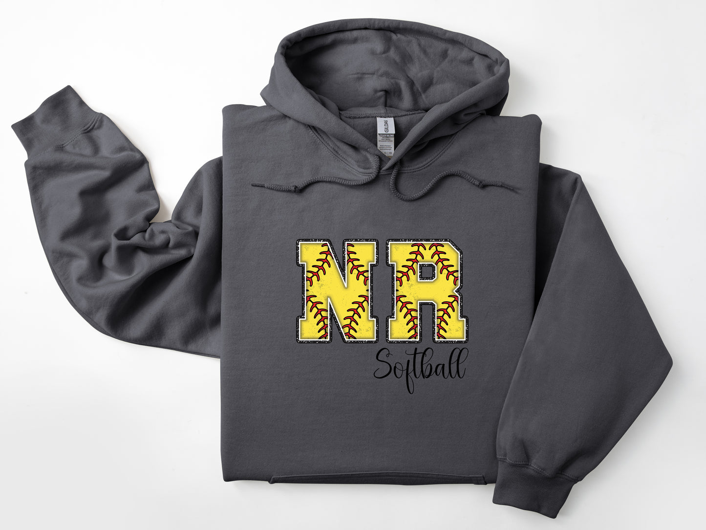 North Royalton Varsity Letter Softball Hoodie