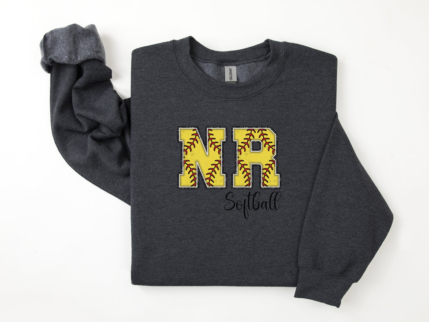 North Royalton Varsity Letter Softball Crewneck