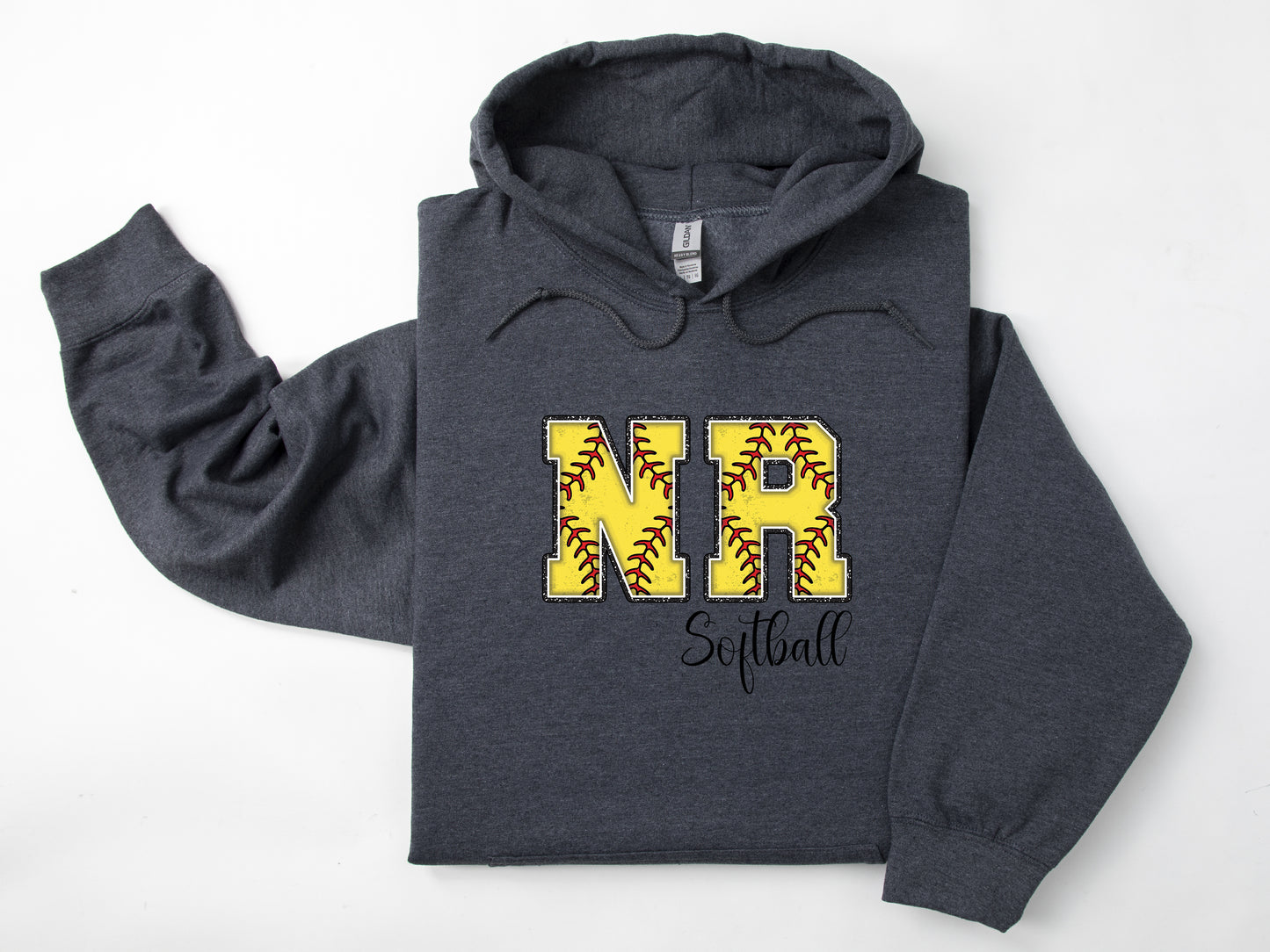 North Royalton Varsity Letter Softball Hoodie