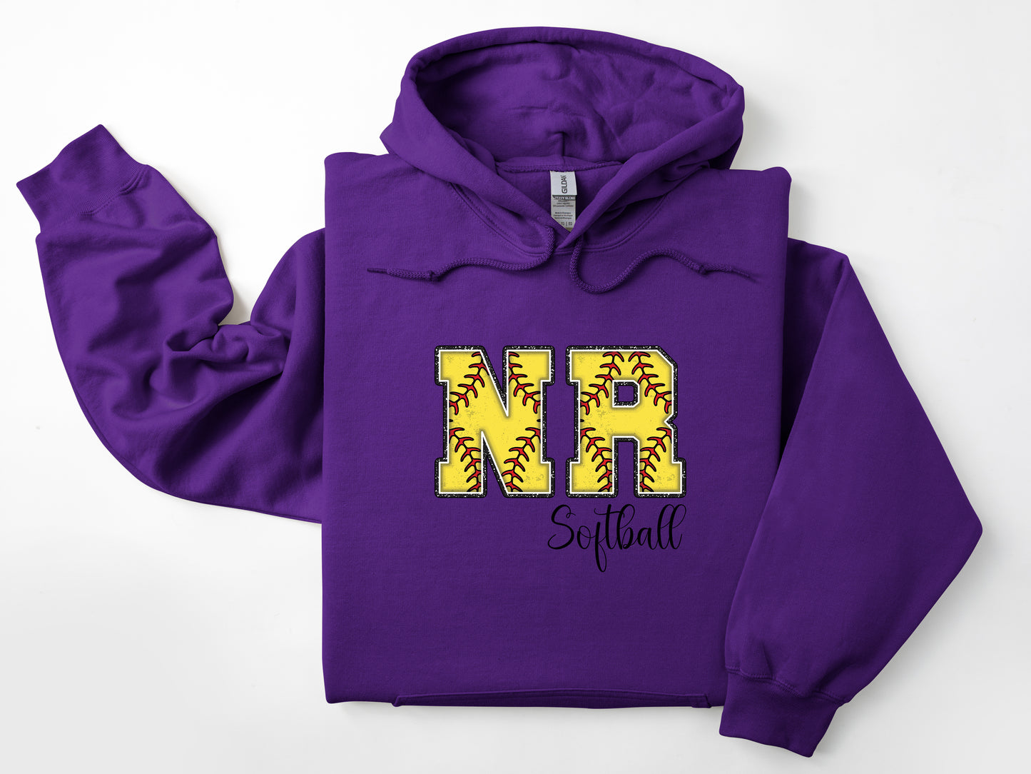 North Royalton Varsity Letter Softball Hoodie