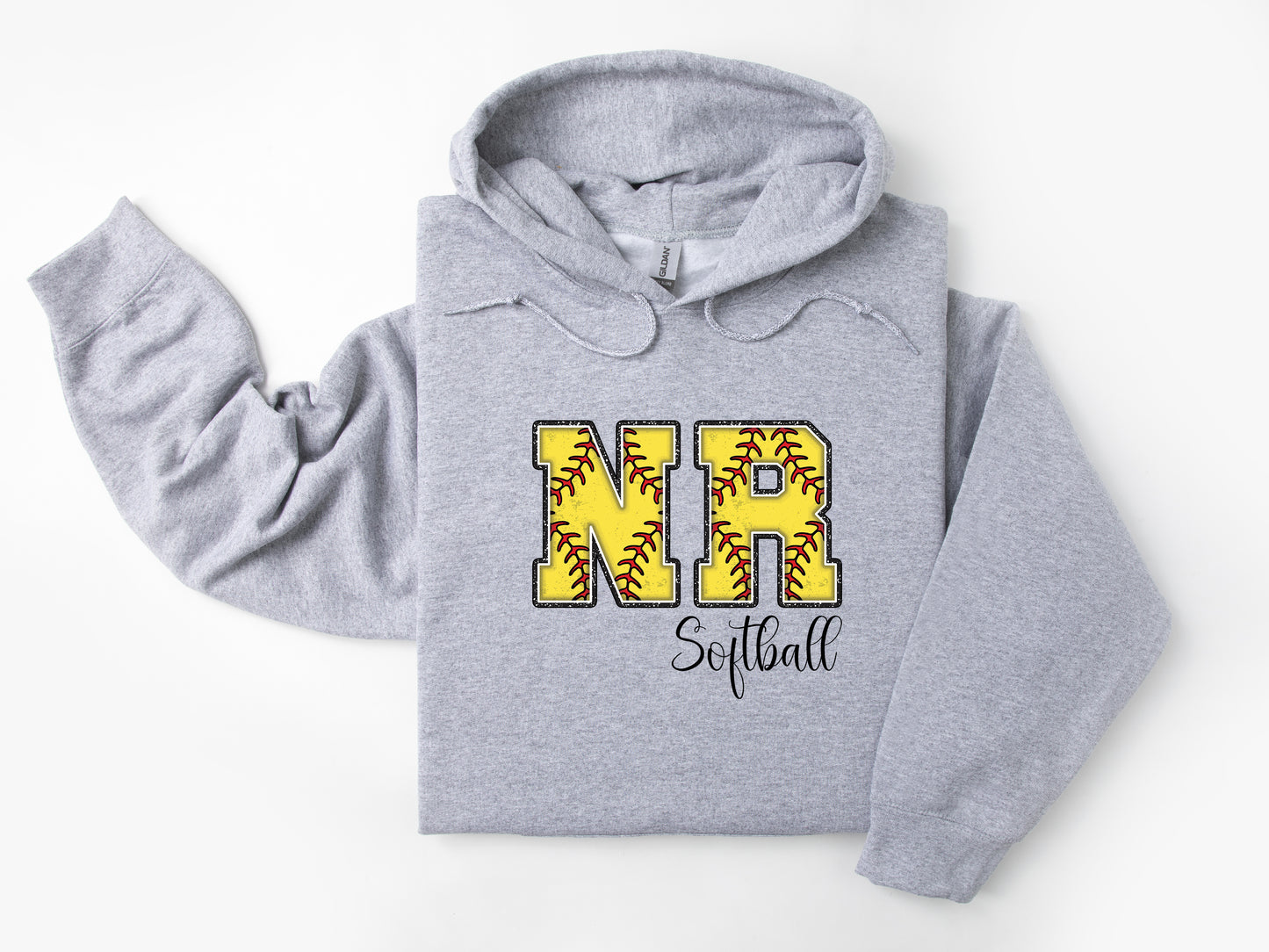 North Royalton Varsity Letter Softball Hoodie