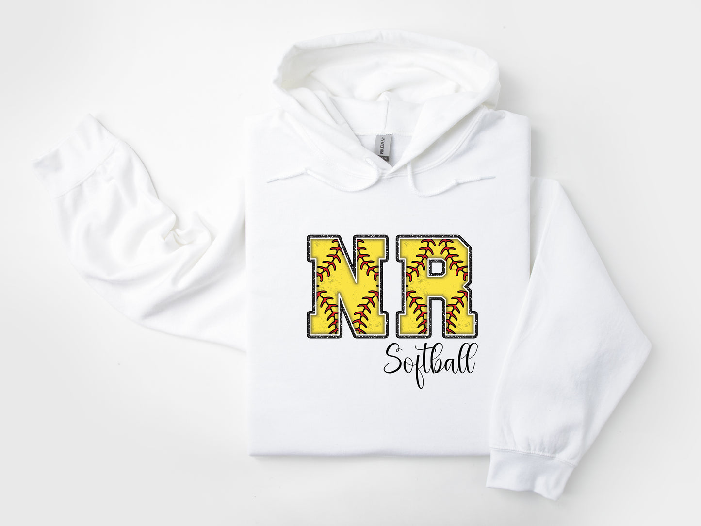 North Royalton Varsity Letter Softball Hoodie