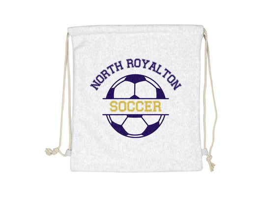 North Royalton Soccer Sweatshirt Drawstring Bag