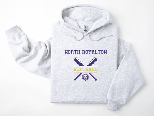 North Royalton Softball Bats Hoodie