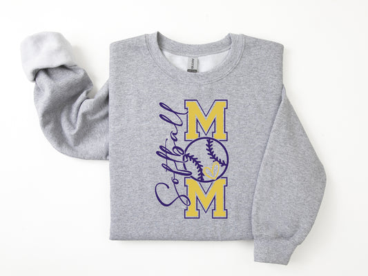 North Royalton Softball Mom Crewneck