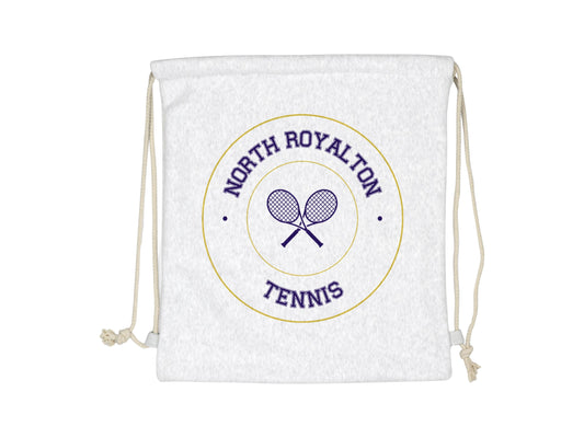 North Royalton Tennis Sweatshirt Drawstring Bag