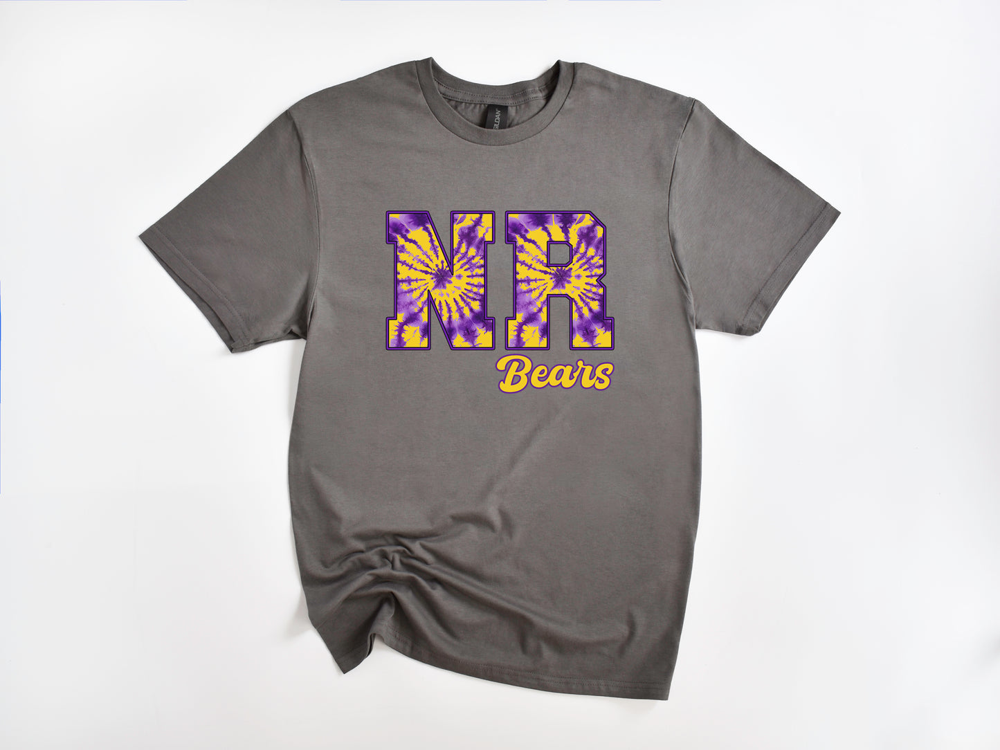 North Royalton Tie Dye Varsity Letters T-Shirt