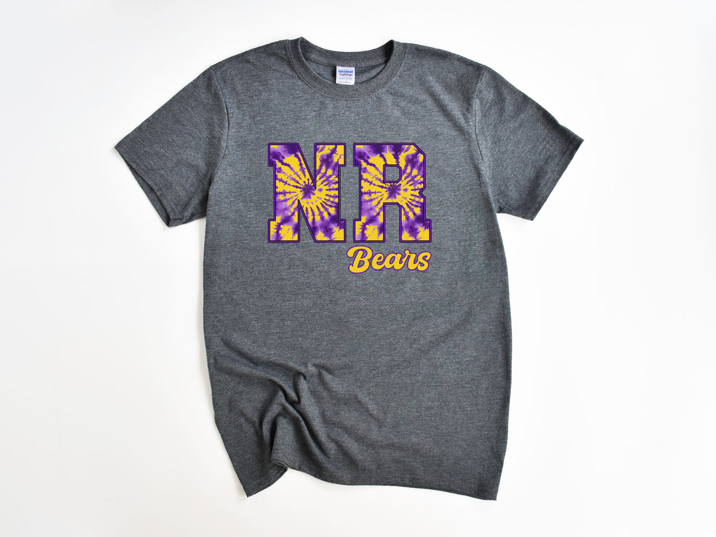 North Royalton Tie Dye Varsity Letters T-Shirt