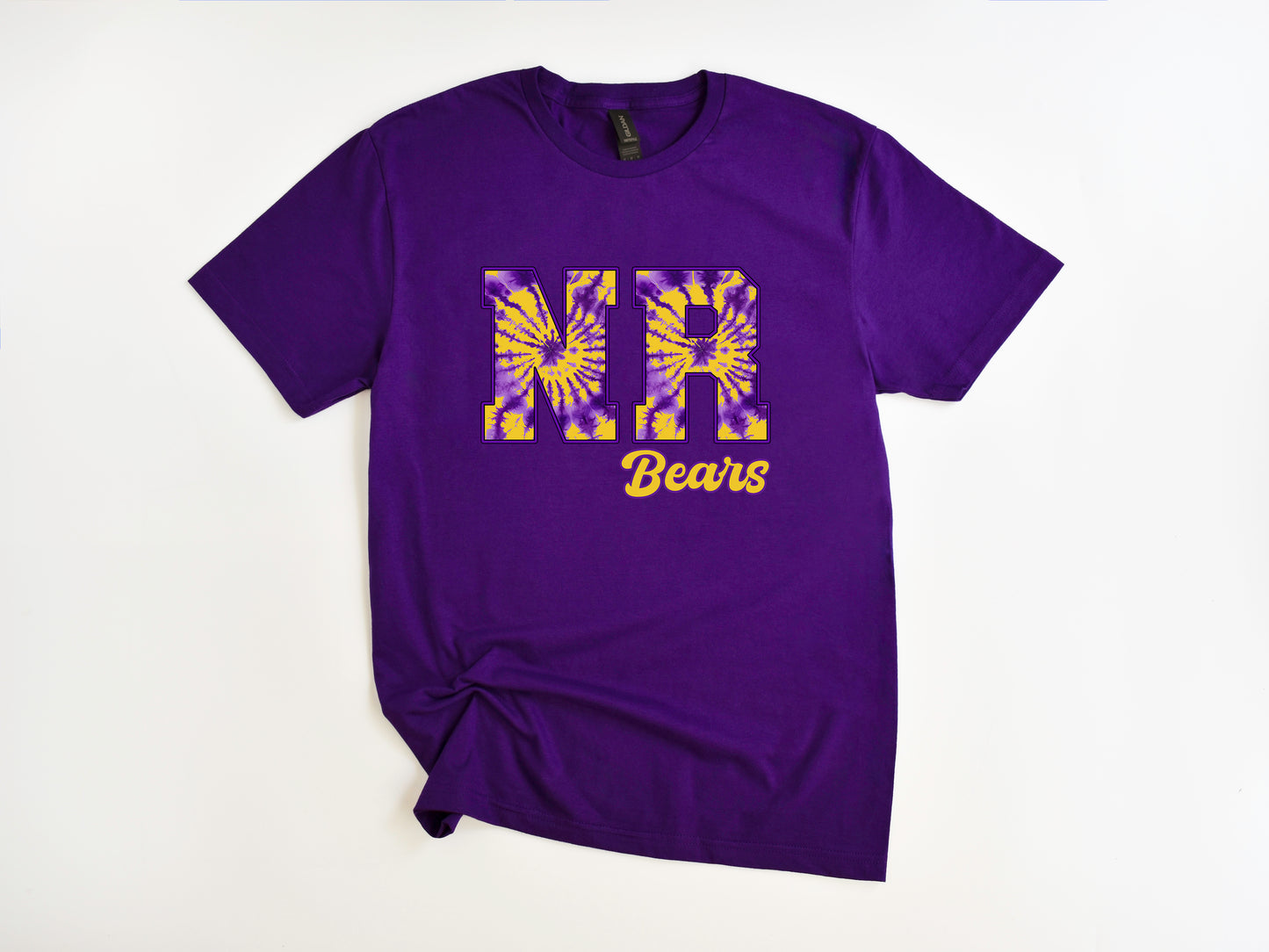 North Royalton Tie Dye Varsity Letters T-Shirt