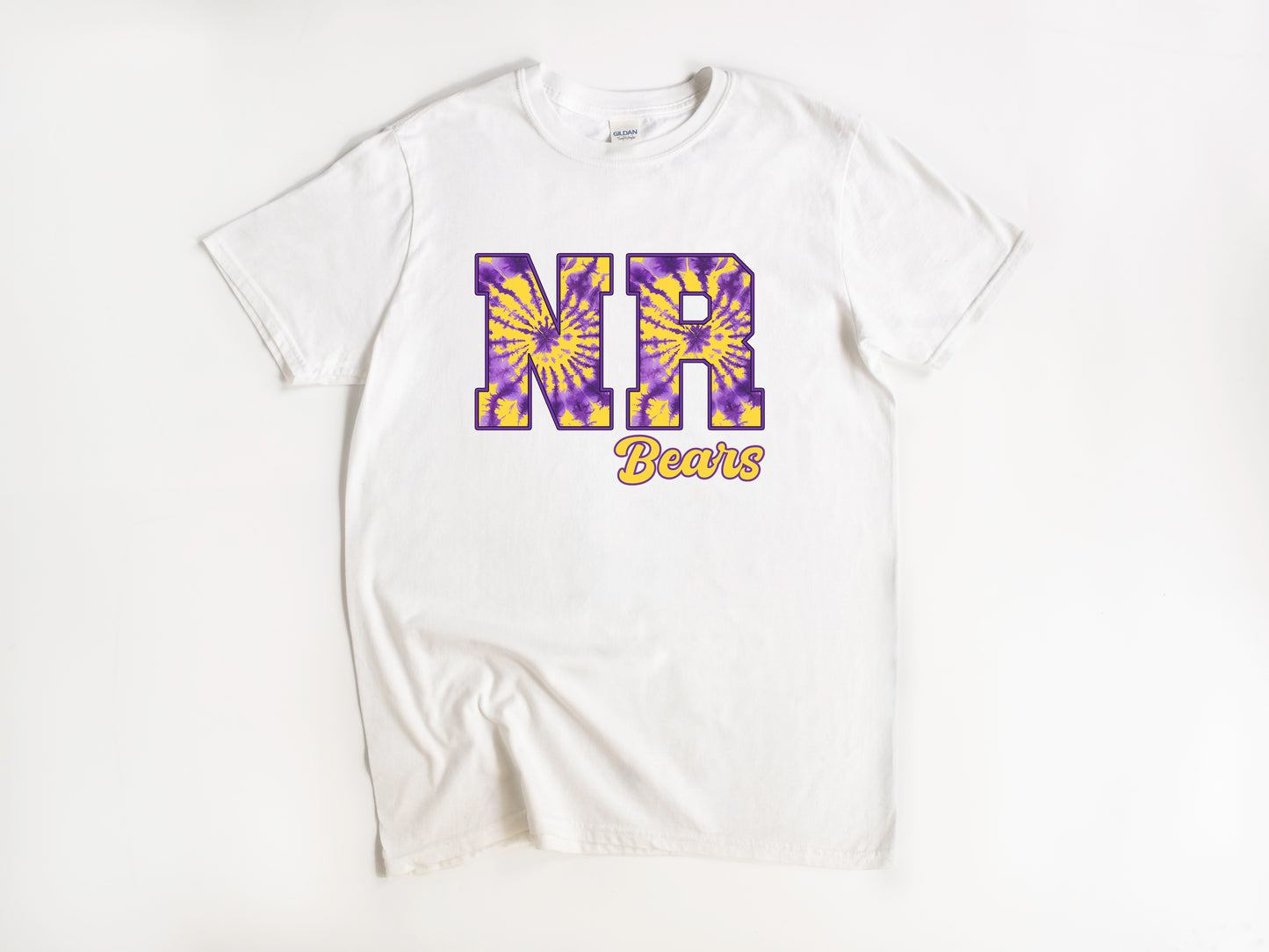 North Royalton Tie Dye Varsity Letters T-Shirt