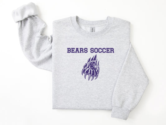 North Royalton Soccer Bear Claw Crewneck