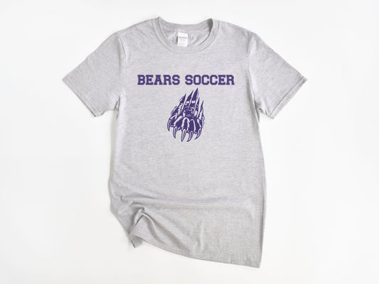 North Royalton Soccer Bear Claw T-Shirt