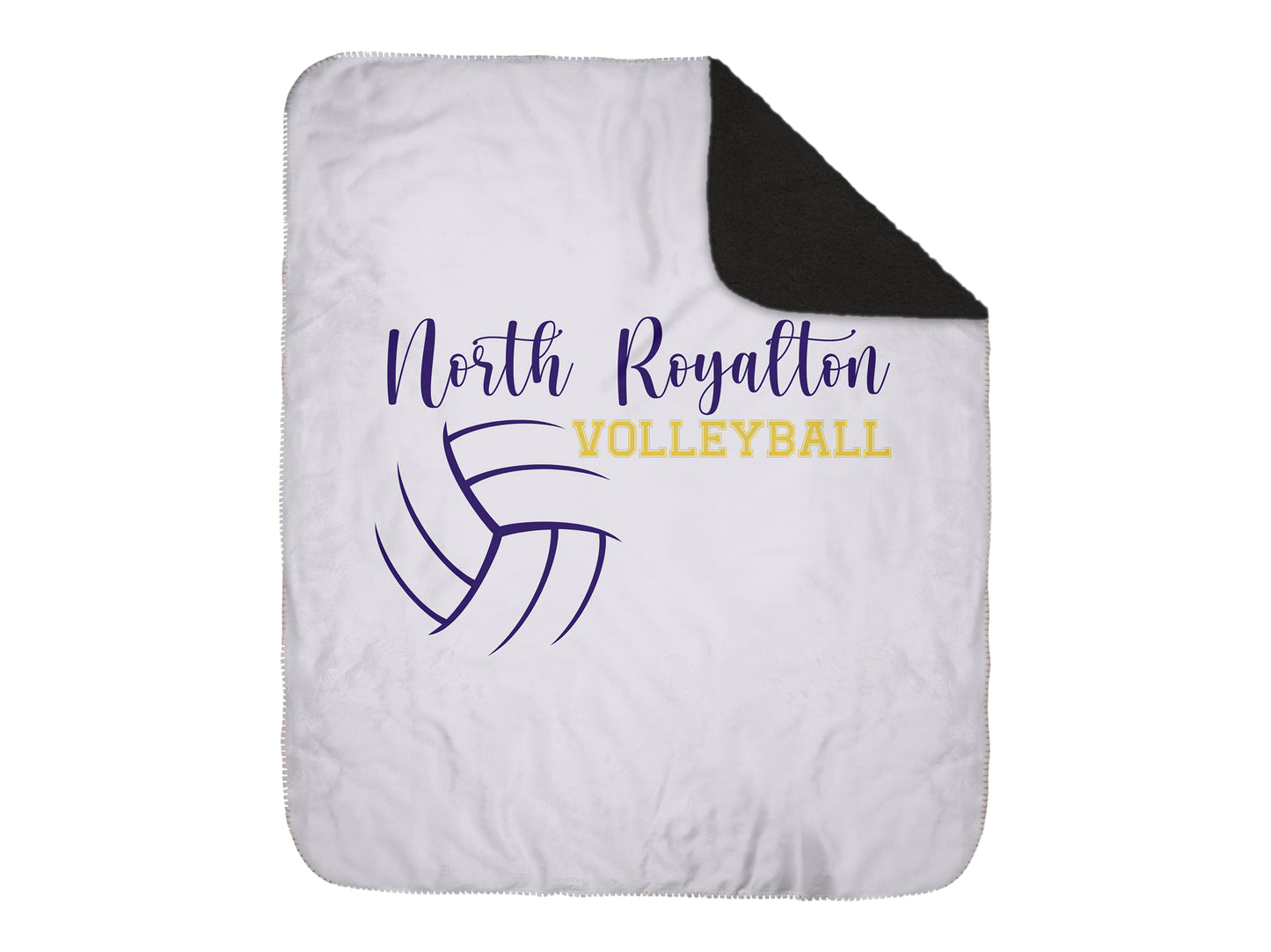 North Royalton Volleyball Blanket